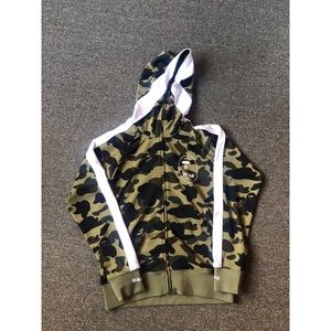 BAPE Full ZIP Camo Hoodie